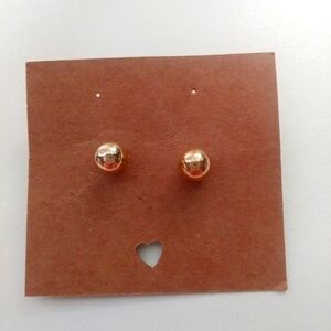 14kt Gold Stud Earrings